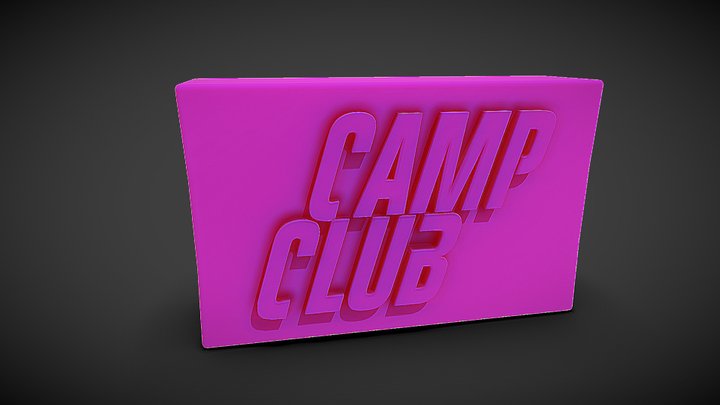 A camp club soap. – Modello 3D gratuito STL