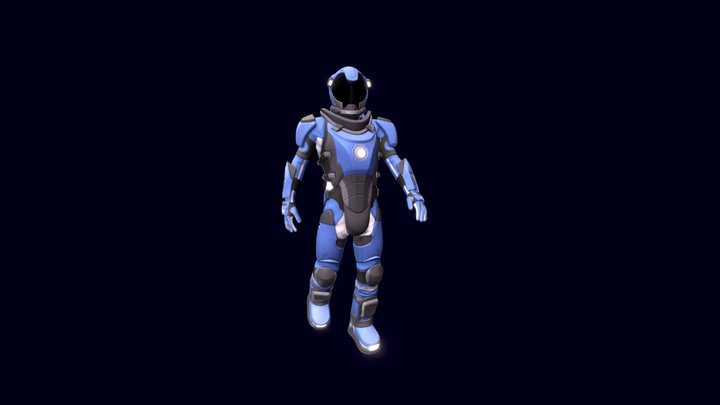 Space Marine 3D Model