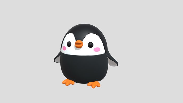 Penguin 3D Model