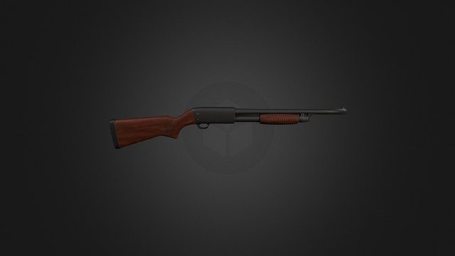 Ithaca 37 3D Model