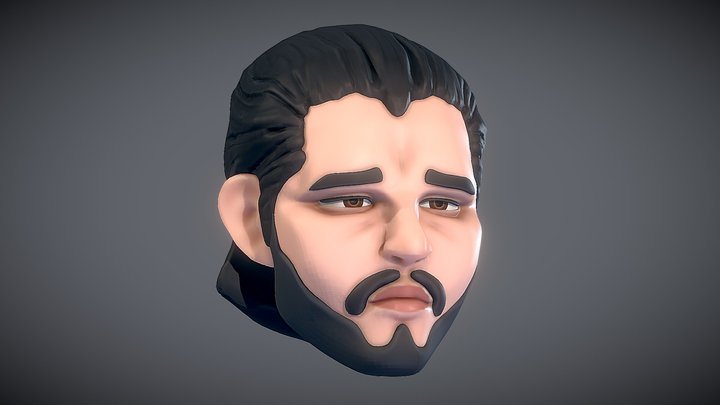 Jon Snow ver. 2 3D Model