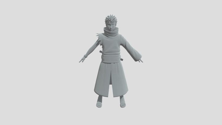 Obito Uchiha 3D Model
