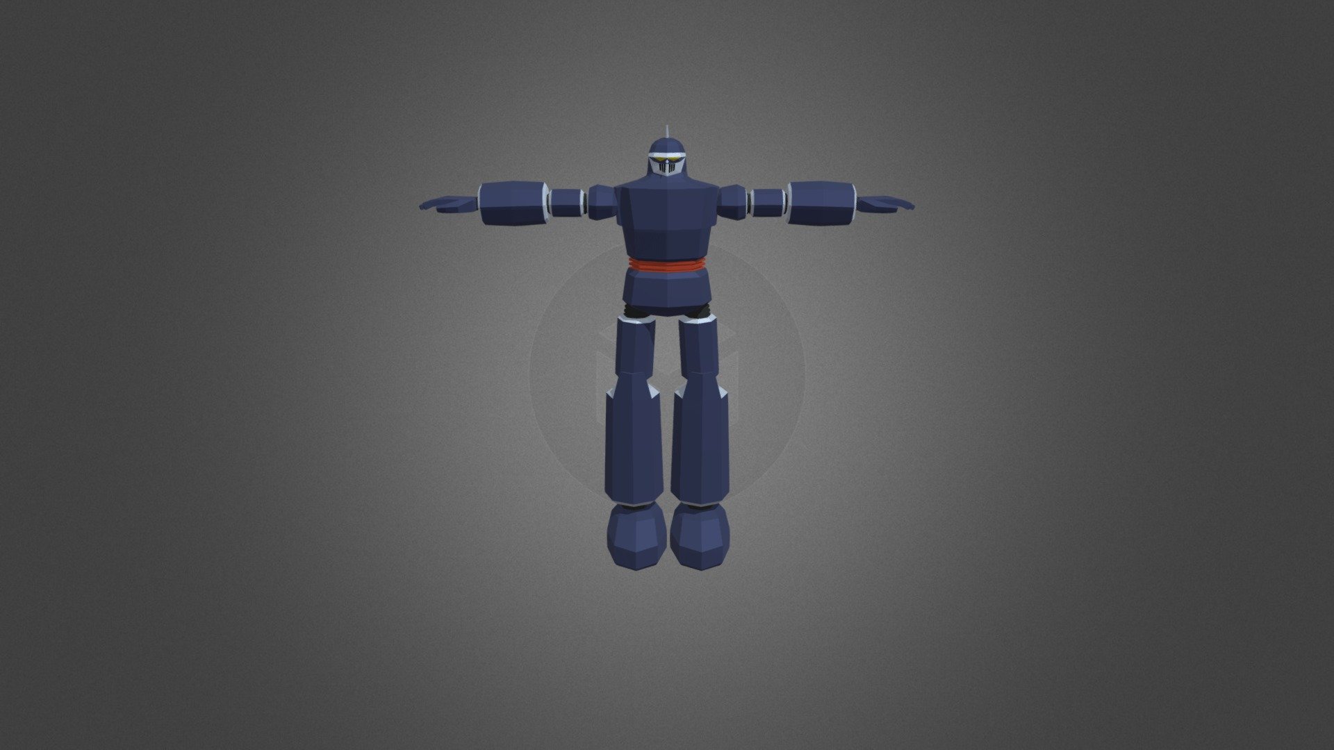 Low Poly Ironman28 Mech