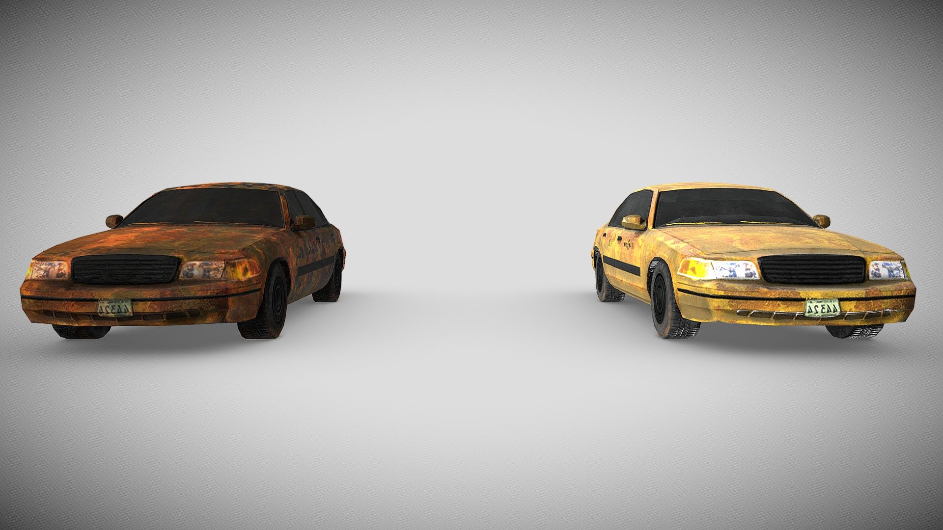 Taxi│oxidado y usado