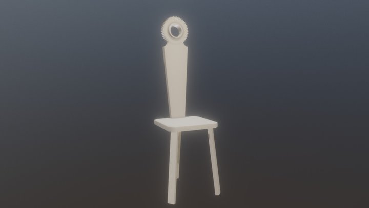 Avi Rafel cadira 3D Model