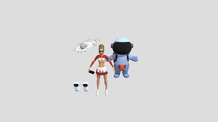 technical scene 3D Model