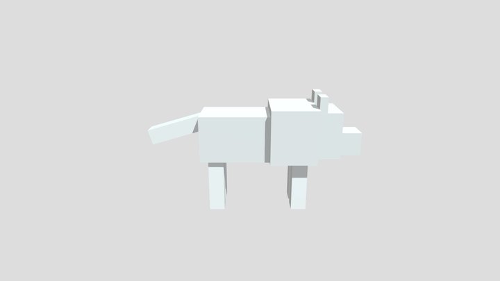 Wolf 3D Model