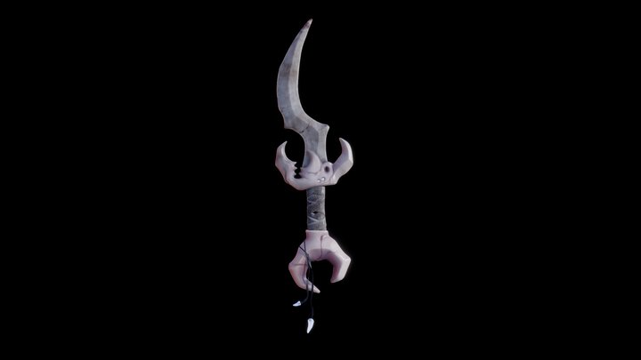 Bone Blade 3D Model