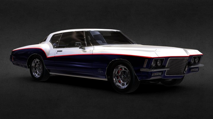 1971 Buick Riviera Custom 3D Model
