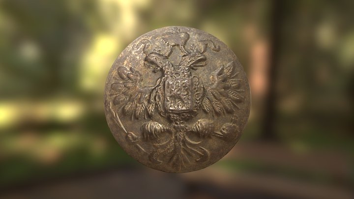 Uniform button 3D Model