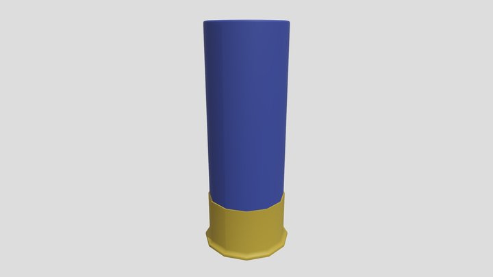 8 Hunting Cartidge 3D Model