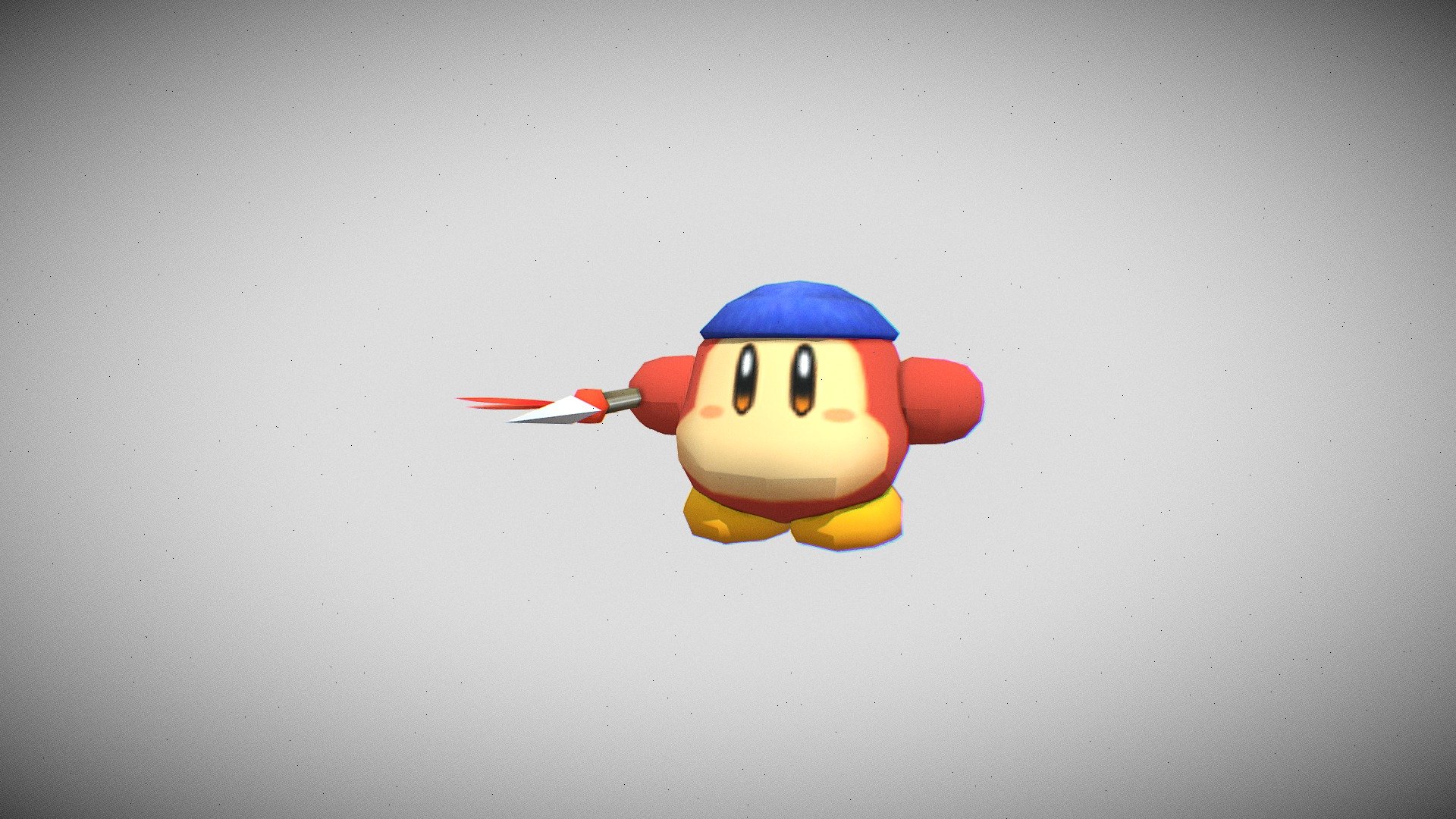 Bandana Waddle Dee Download Free 3D model by 318346 [268f381] Sketchfab