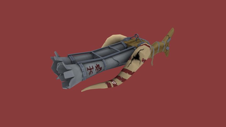 Weaponcraft - Orc Shotgun 3D Model