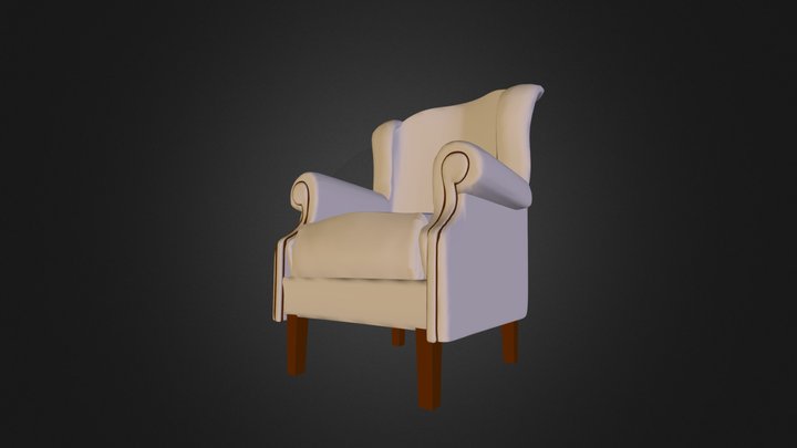 Regal armchair 3D Model
