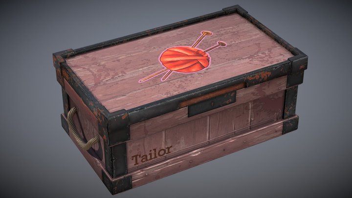 Box of tailor 3D Model