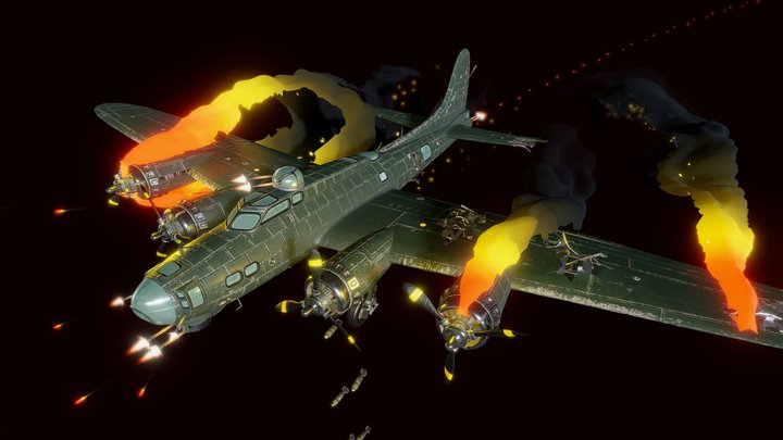 B-17 3D Models - Sketchfab