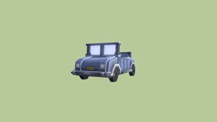 First Car 3D Model