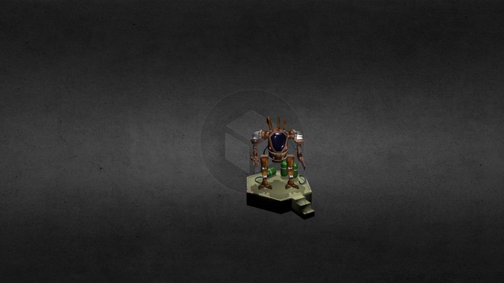 Chibi Killers Mecha 3D Model