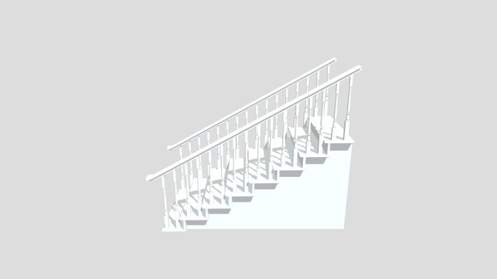 Stair 3D Model