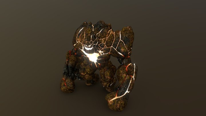 Rock Titan 3D Model