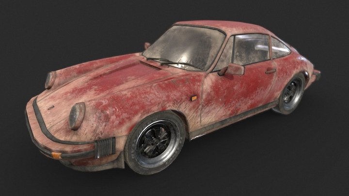 Porsche 911 3.2 Carrera Coupe 3D Model