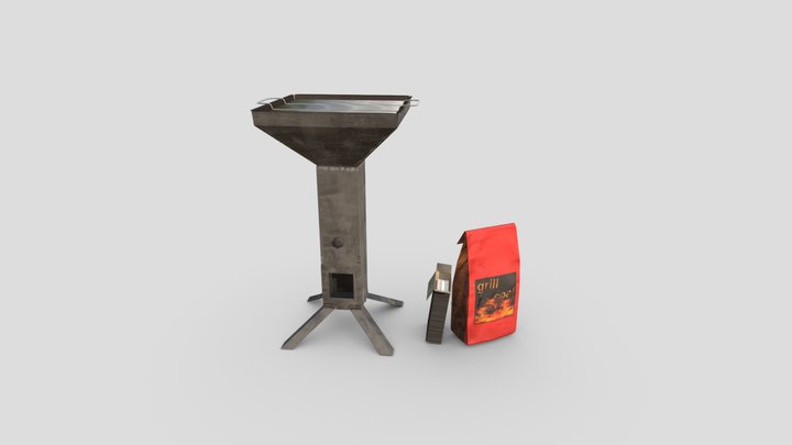 Grill 3D Model