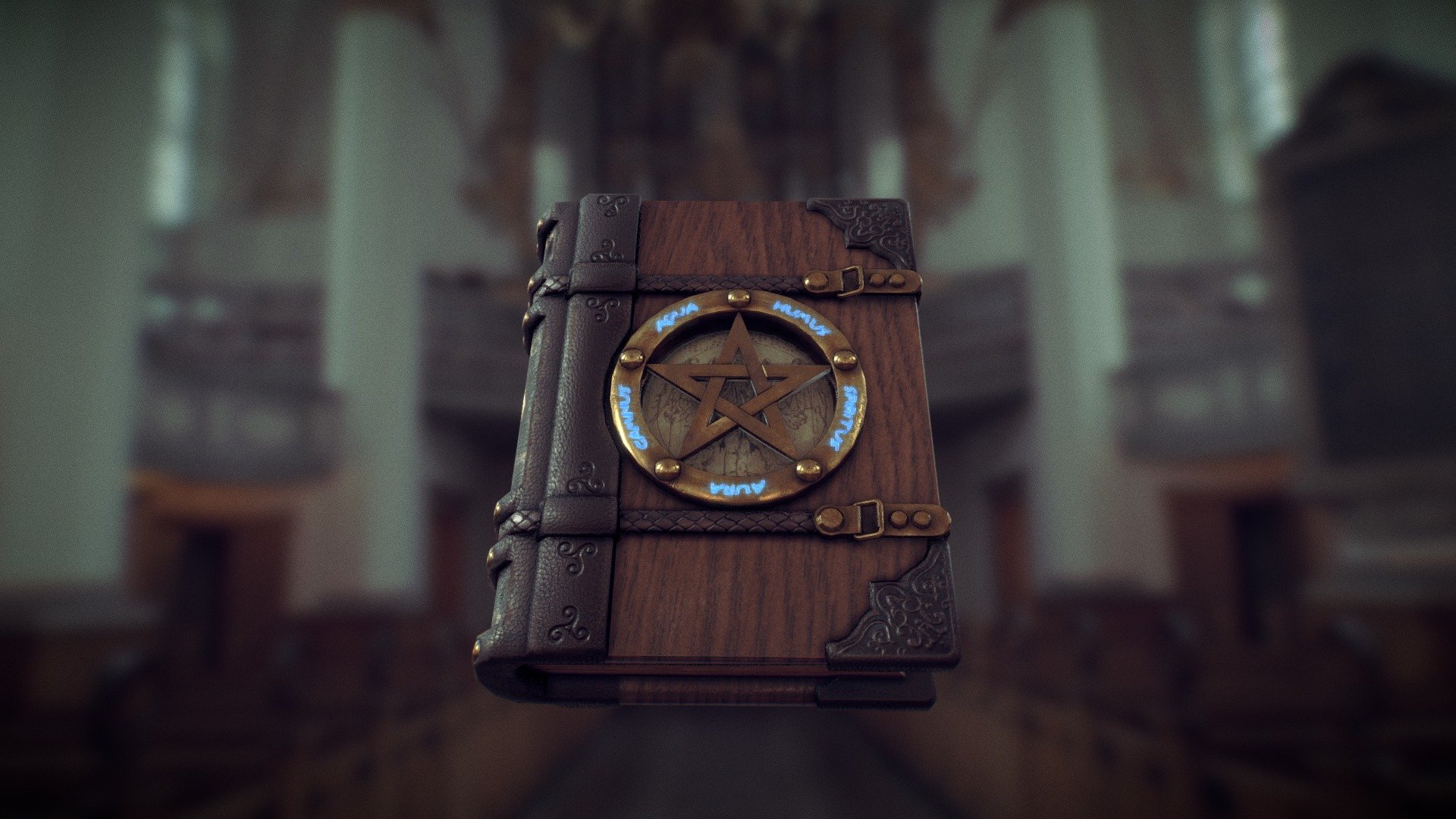 Necronomicon [book] - Buy Royalty Free 3D model by The Poly Coven ...