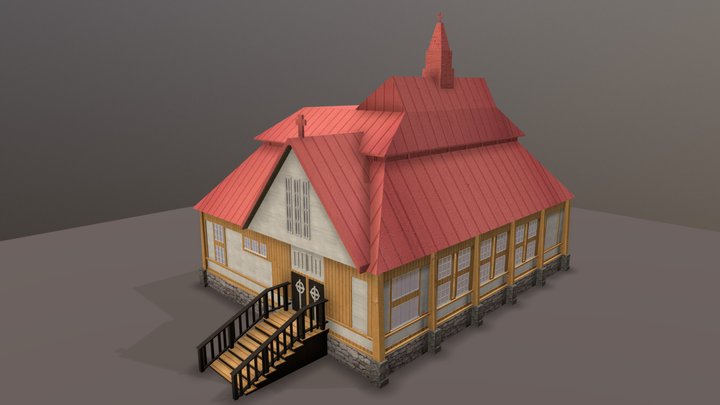 Nurmes Talo2 3D Model