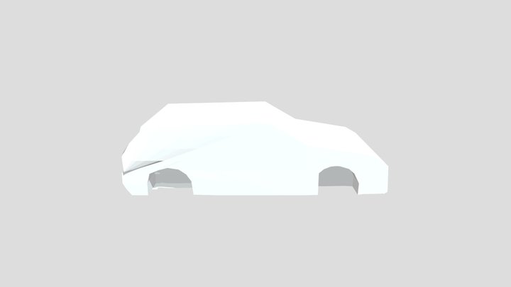 attempt at a car 3D Model