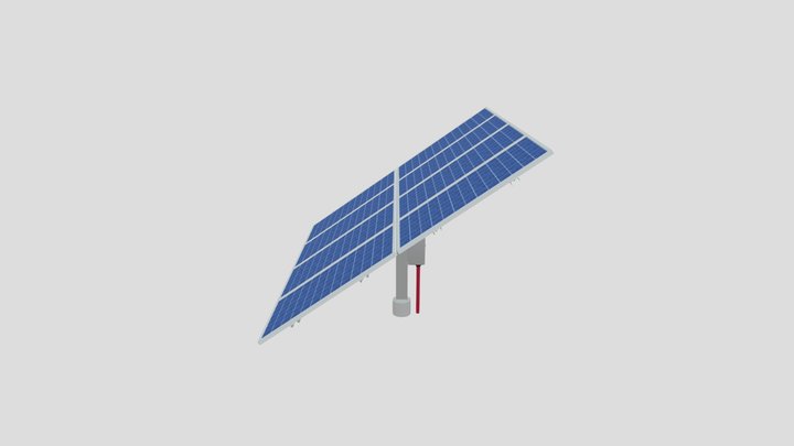 Panel solar (2) 3D Model