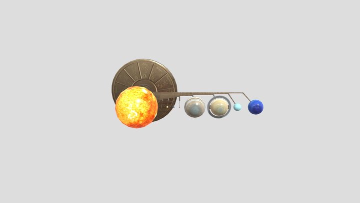 Sistema solare rivisitato 3D Model