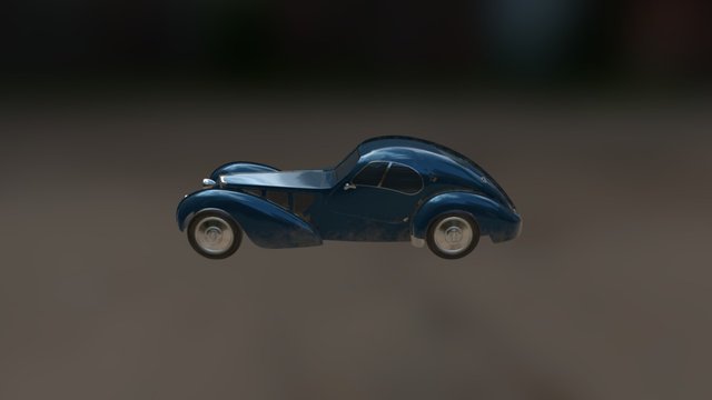 Bugatti Type 57 3D Model