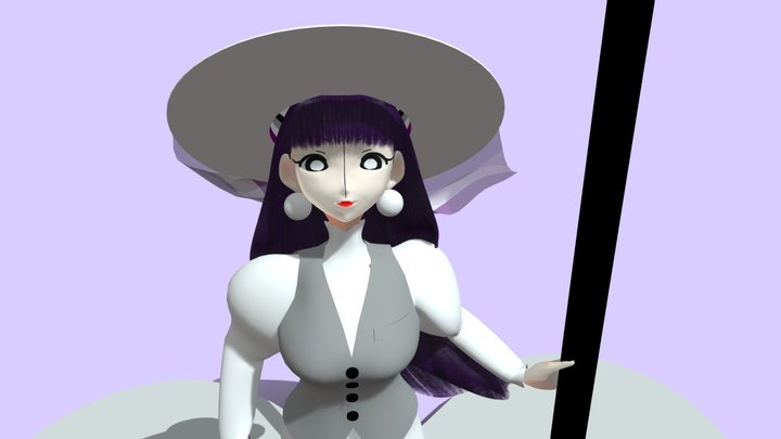 Mary (Ace Pride! Version) 3D Model