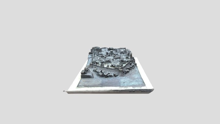 Stari Bar Fortress Bronze Model 3D Model