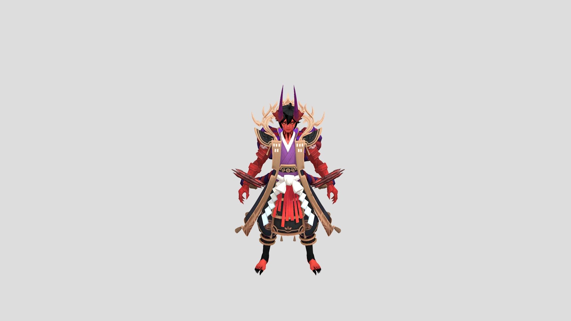 06 Dyrroth Naraka Flame - Download Free 3D model by Clear pisyuu ...