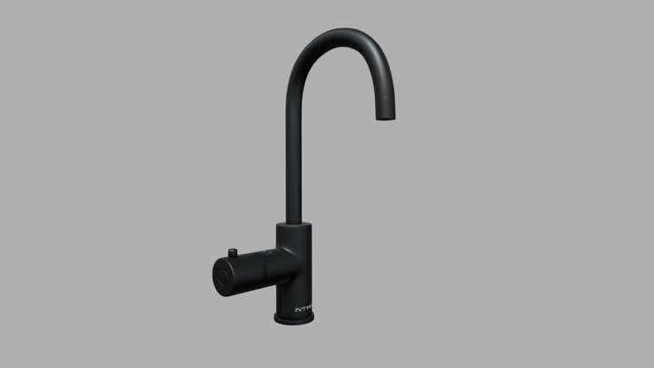 2_IN_1_Black 3D Model