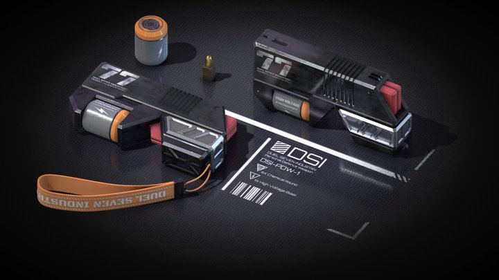 Pocket Cannon 3D Model