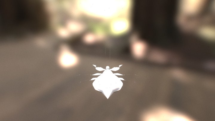 leaf insect 3D Model