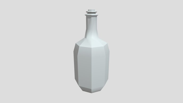 Bottle Low 3D Model