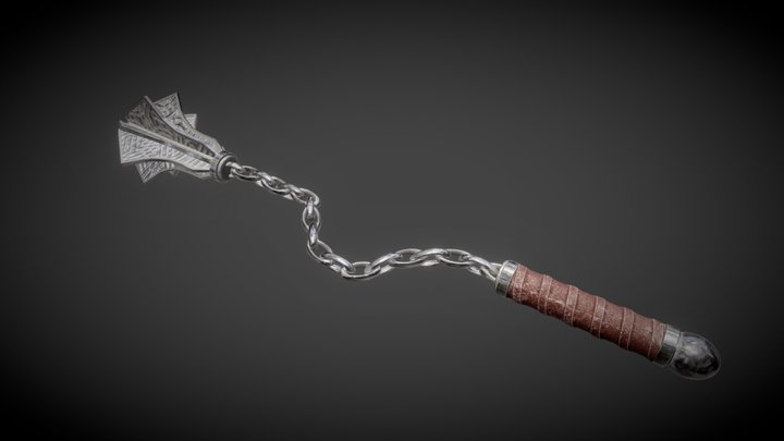Norse Flail 3D Model