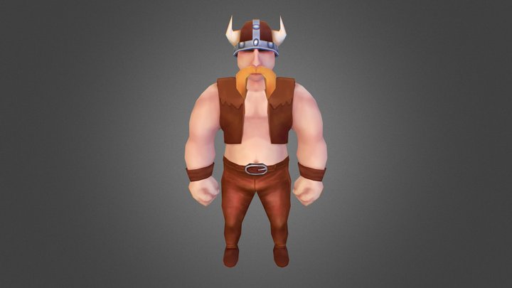 Viking 3D Model