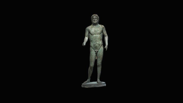 Neptune  (Musée gallo-romain de Fourvière Lyon) 3D Model