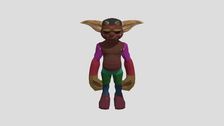Goblin Character 3D Model