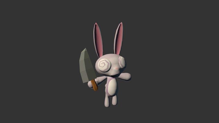 Conejo NPC 3D Model