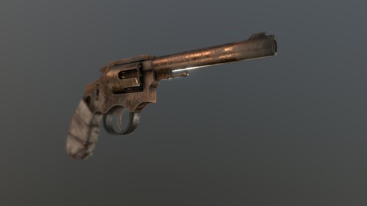 Hunter's Gun 3D Model