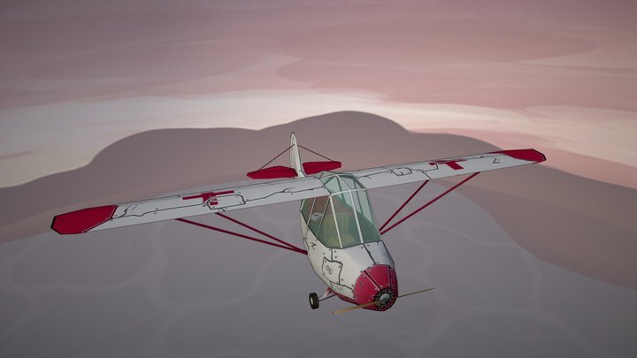 DAE Flying Circus - Air ambulance 3D Model