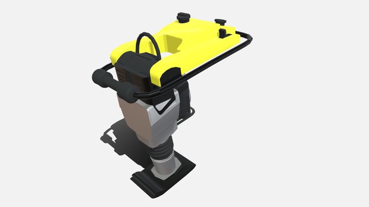 Vibro Apisonador 3D Model