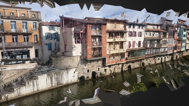 Rive de l'Agoût - Castres 3D Model