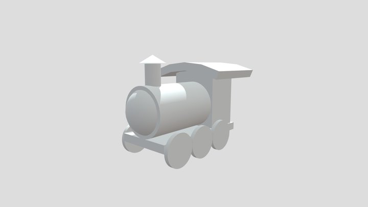 Tren Blender- Trabajo 1 3D Model