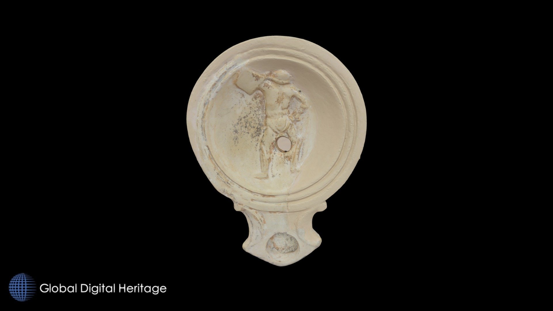 Roman oil lamp, Tarraco (Tarragona, Spain)